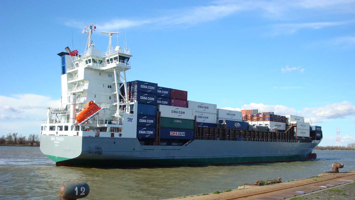 Container vessel MV Dina Trader